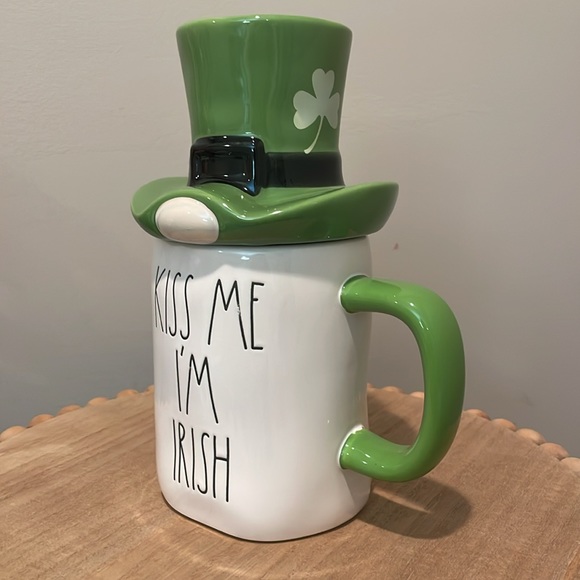 Rae Dunn St Patrick’s Day Mug with Lid - Picture 3 of 3